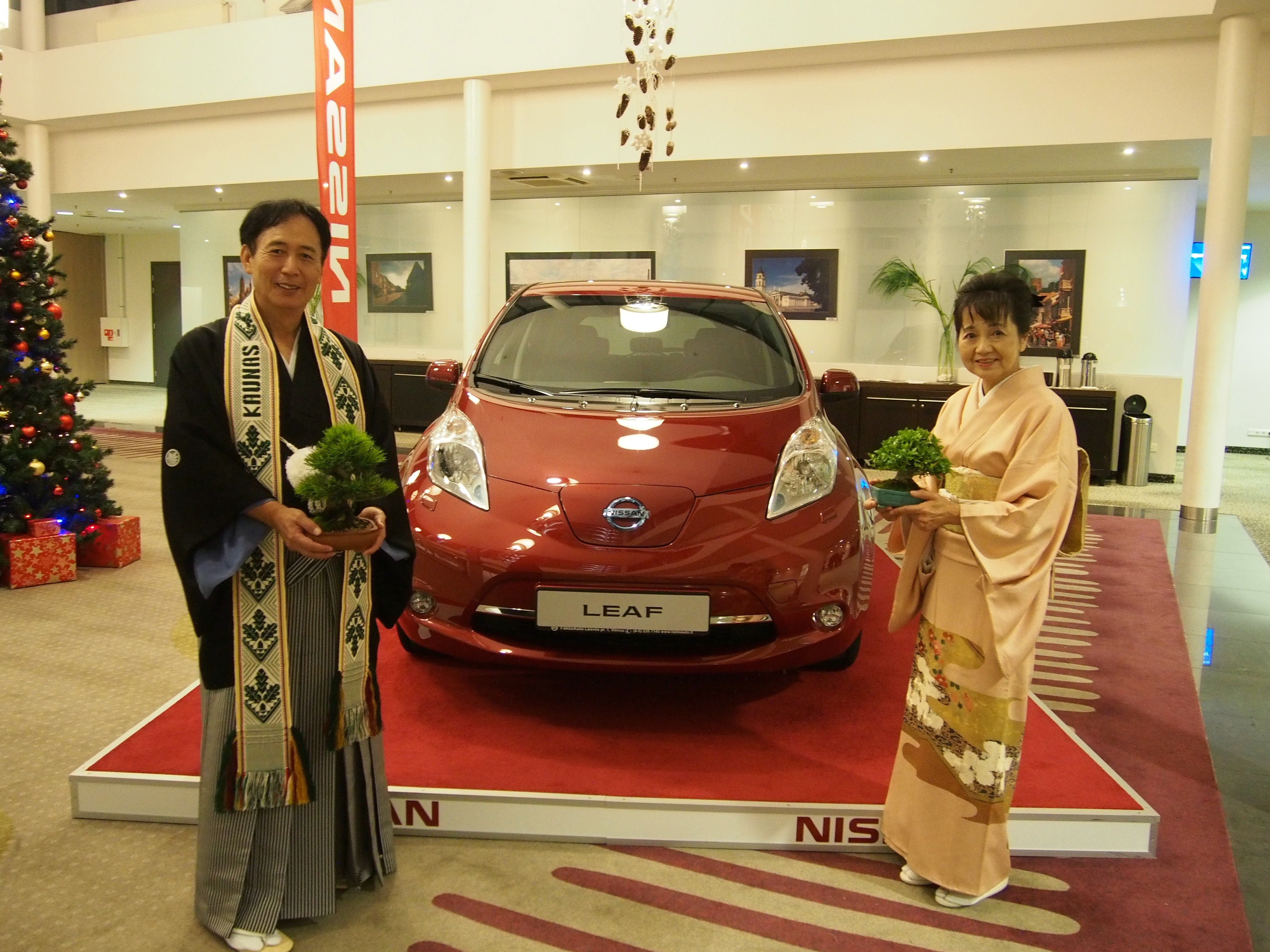 日産自動車のブース