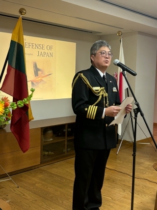 Defence attaché Eitaro Nakaoka